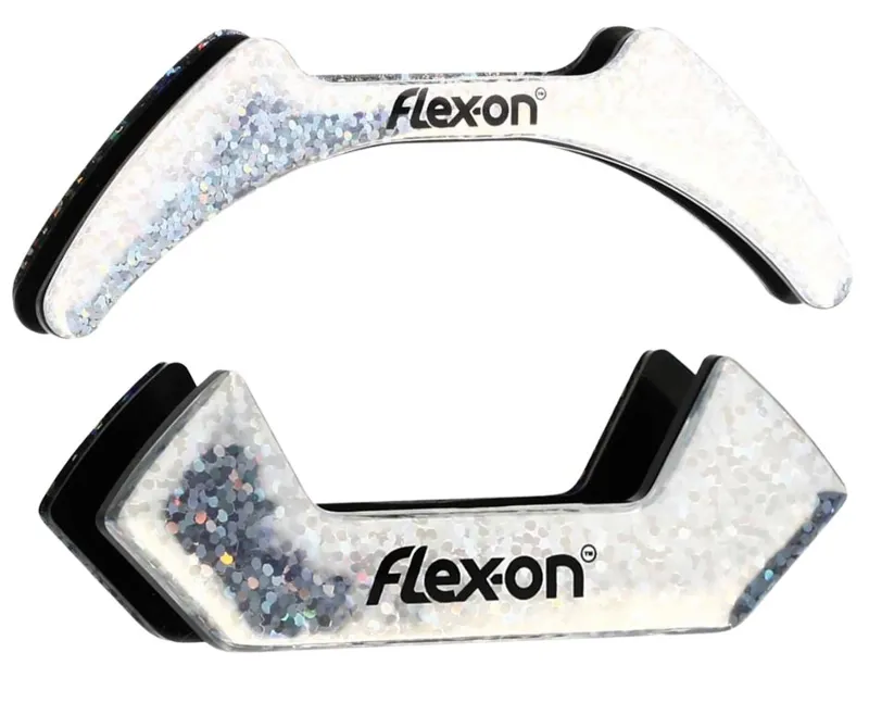 Flex-On Magnets Silver Glitter